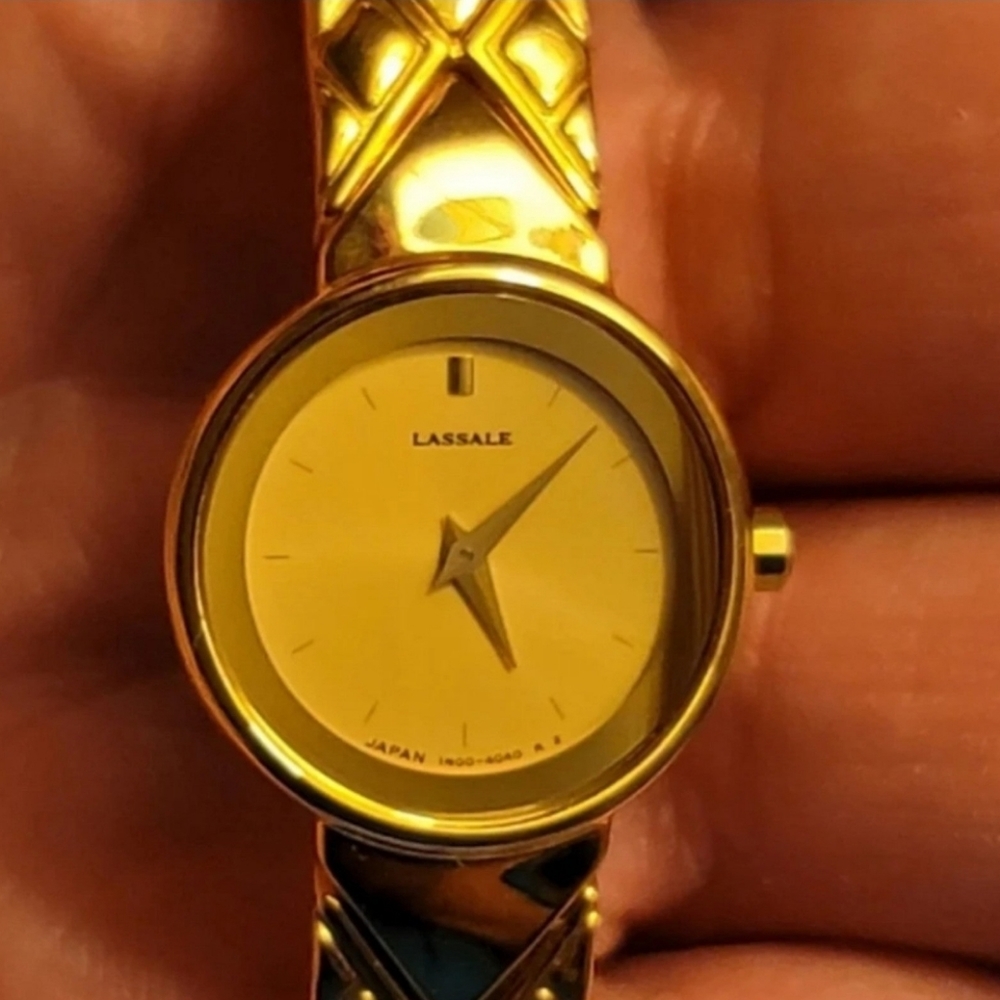 Vintage Seiko Lassale Gold-Plated Watch